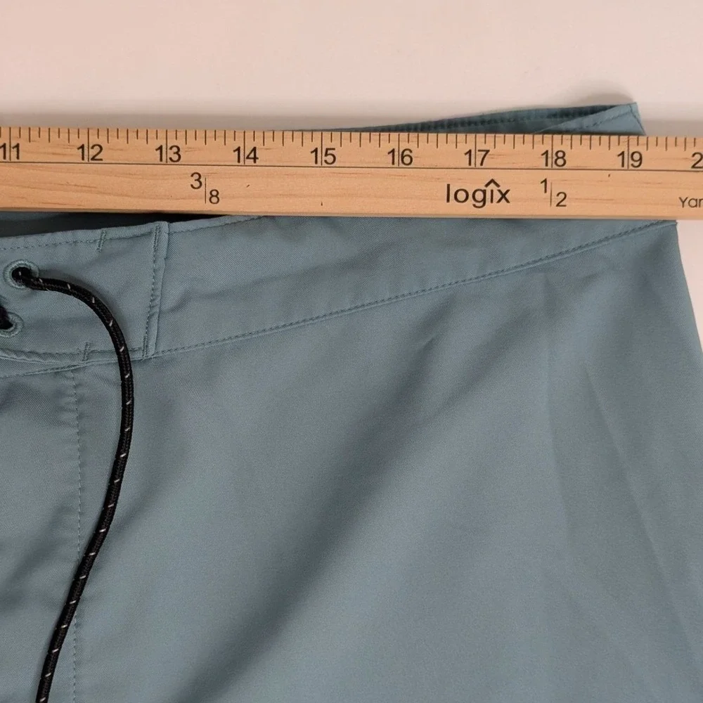 Outerknown Apex Board Shorts Men's 38‎ Blue Gray Kelly Slater Swim Trunks 8.5
